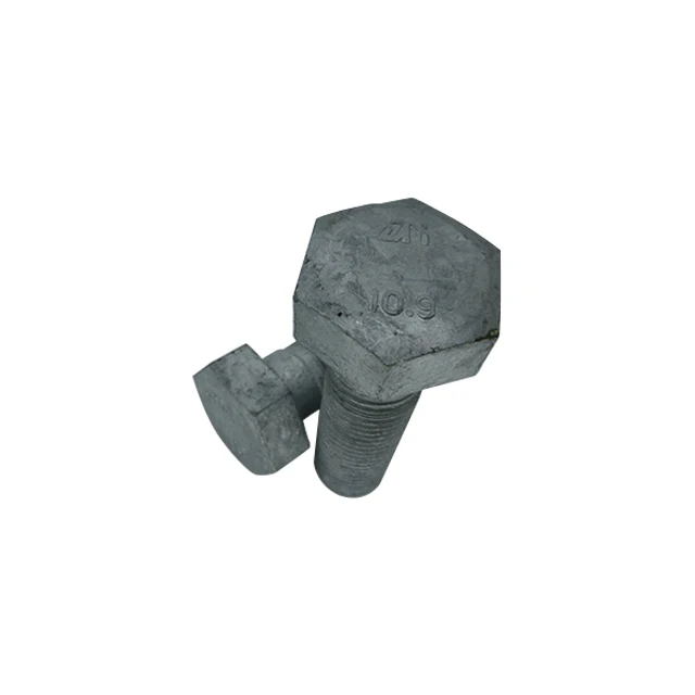 Gr 10.9 Hot Dip Galvanized HDG Hex Head Bolts and Nuts  Manufacturer and Exporters