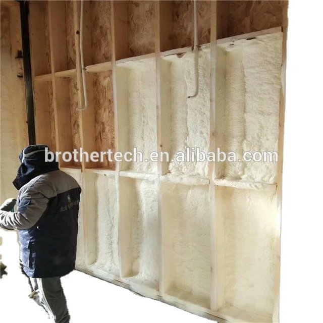 Two Compound Polyurethane Closed cell  Foam PU Raw Material for Insulation