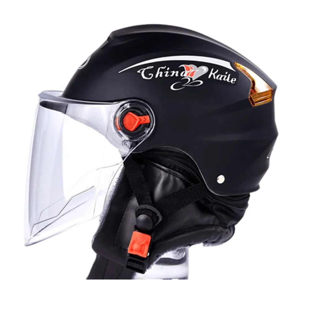 New Arrival With Detachable Scarf  Half Face Motorcycle Helmet Motorcycle Manufactures Cascos Para Moto