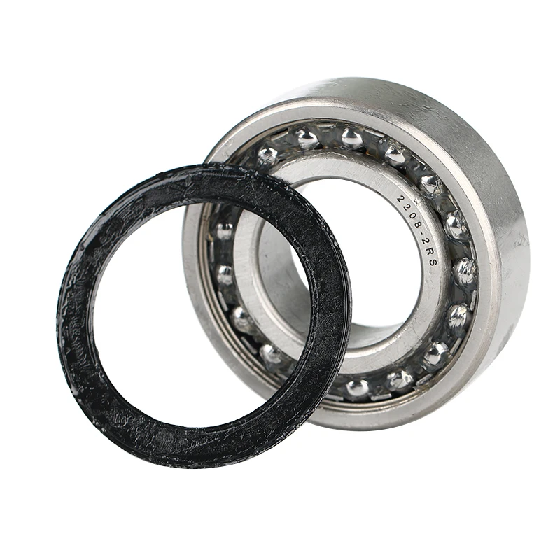 Double row self-aligning ball bearing with seals 2206 2206K 2206-2RS 2207 2207K 2207-2RS 2208 2208K 2208-2RS 2209 2209K 2209-2RS