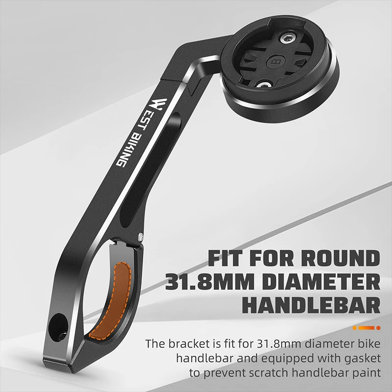 WEST BIKING Bicycle Computer Stand Durable Mtb Road Bike Gps Handlebar Stem Mount Holder Outdoor Cycling Gopro Camera Bracket