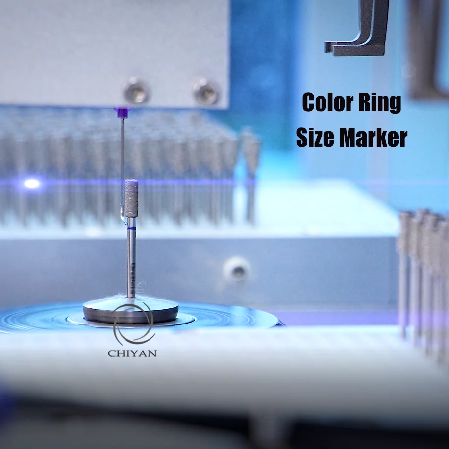 
Professional Tungsten Carbide Gold 5 in 1 Large Barrel Safety Bit for Nail Art Drill Machine Manicure Nail Drill Bits 