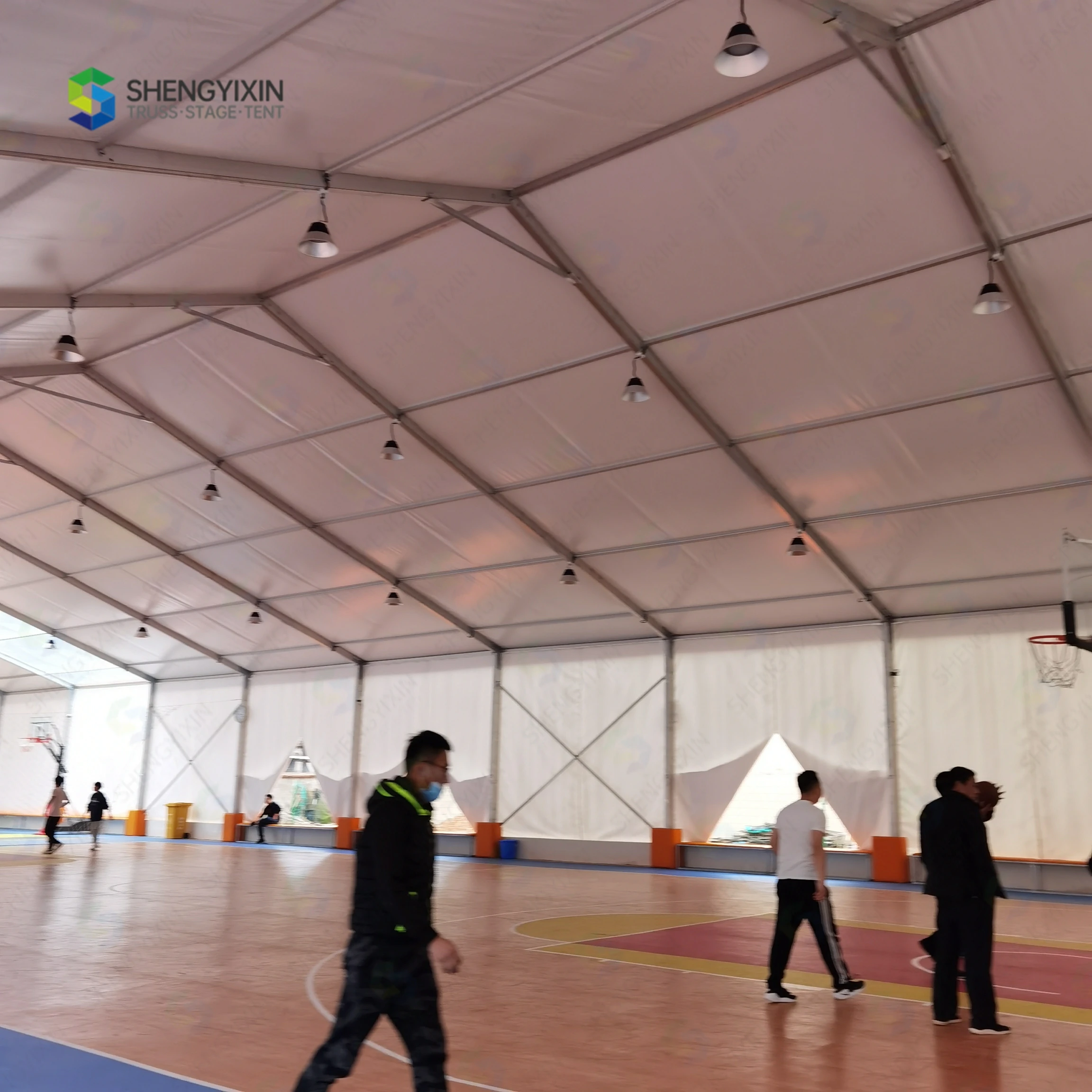 Outdoor Customized Large Aluminum Warehouse Storage Tent  For Farm Industry