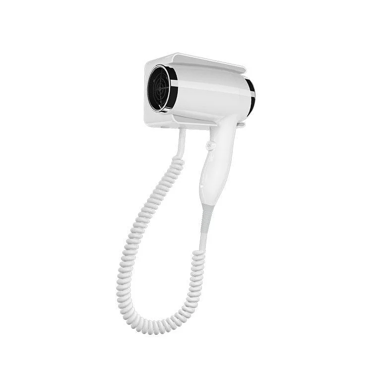 Factory Wholesale Professional Salon High Speed White Hair Dryer Secadora De Cabello Wall Mounted Hotel Hair Blower Dryer