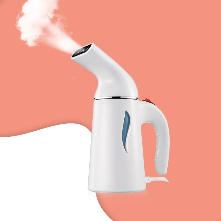 hand held dual heat with white blue 7 in 1 fabric powerful sanitizer clothes standing iron  garmetn steamer for clothes vertical