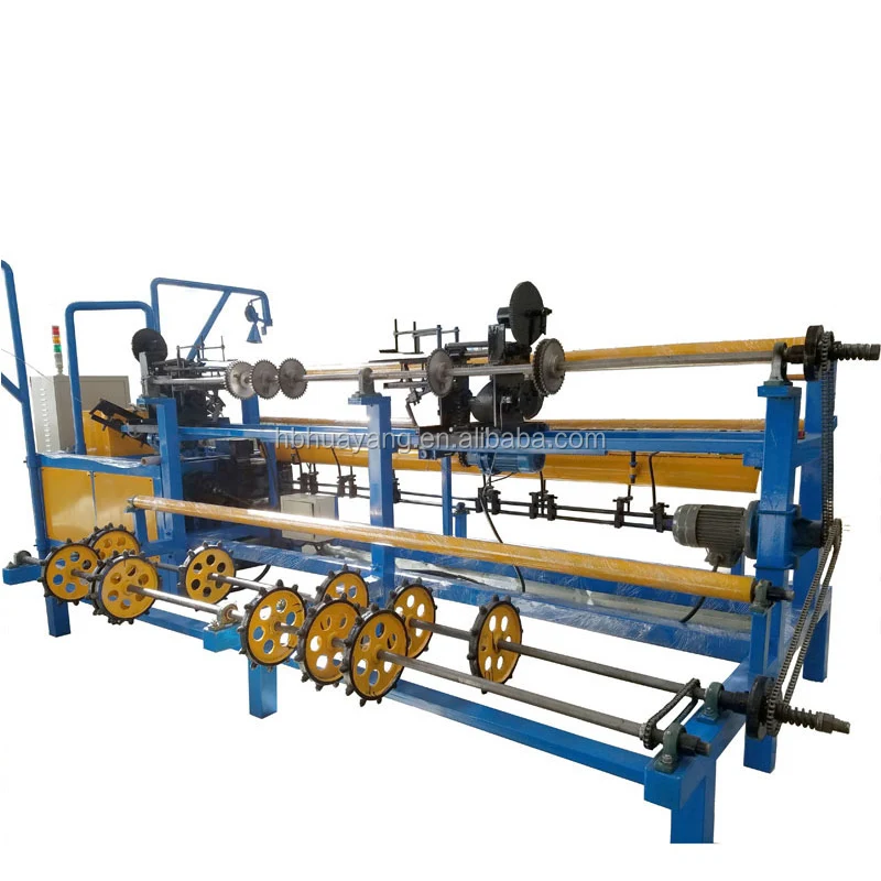 Factory Supplying Automated Full Automatic Gabion Chain Link Machine