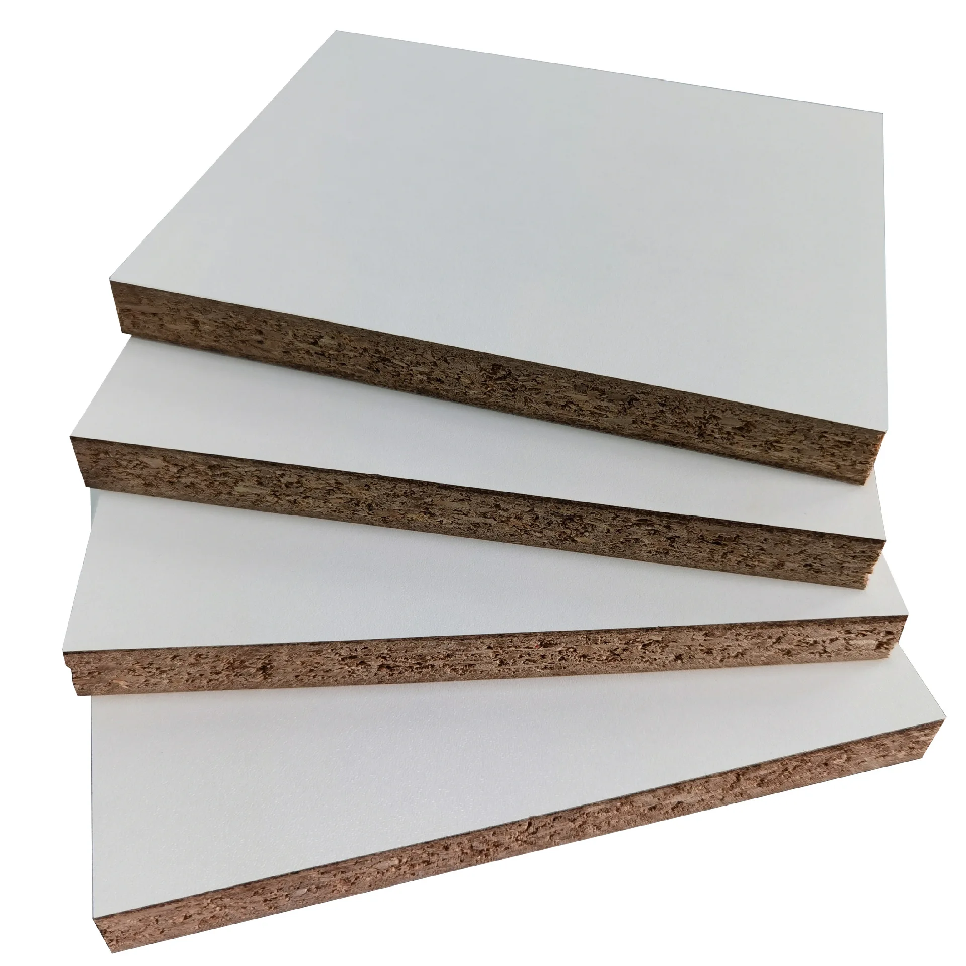 China Hot Sell 4*8 12mm 15mm 18mm Furniture Grade Melamine Laminated particle board price