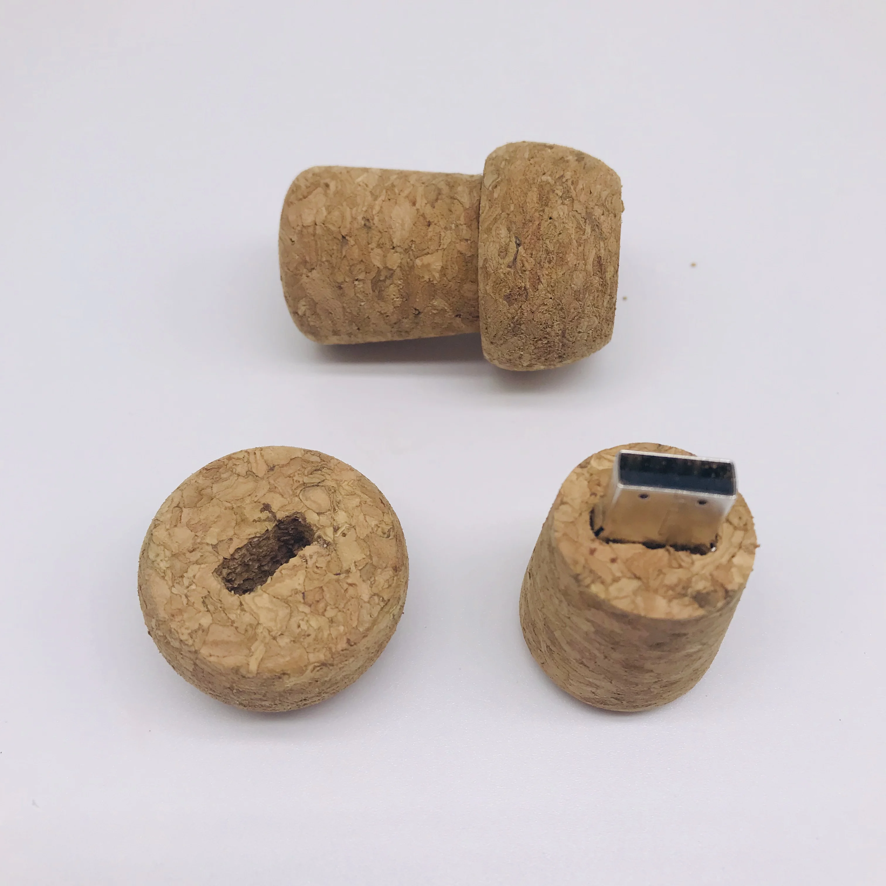 High quality Wooden USB Pen Drive 4 GB Wine Bottle Sropper USB 2.0 Flash Drive