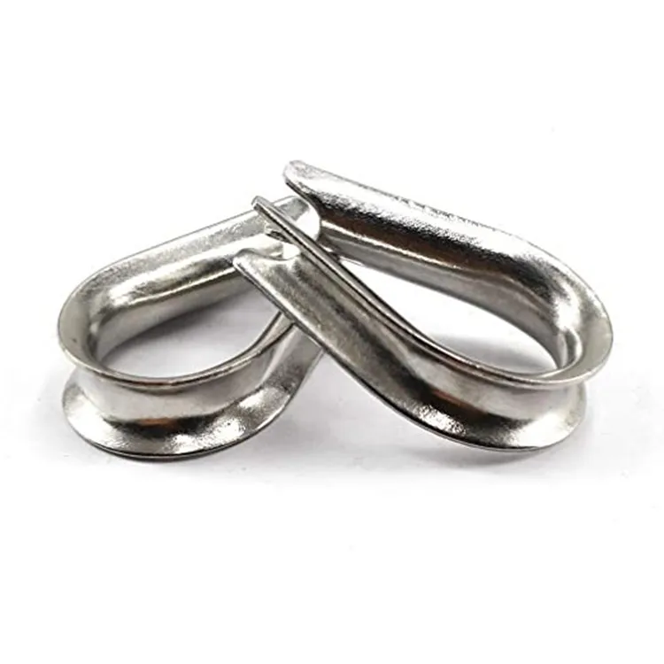 Распродажа с завода наперсток из нержавеющей стали Европейского типа наперсток для троса