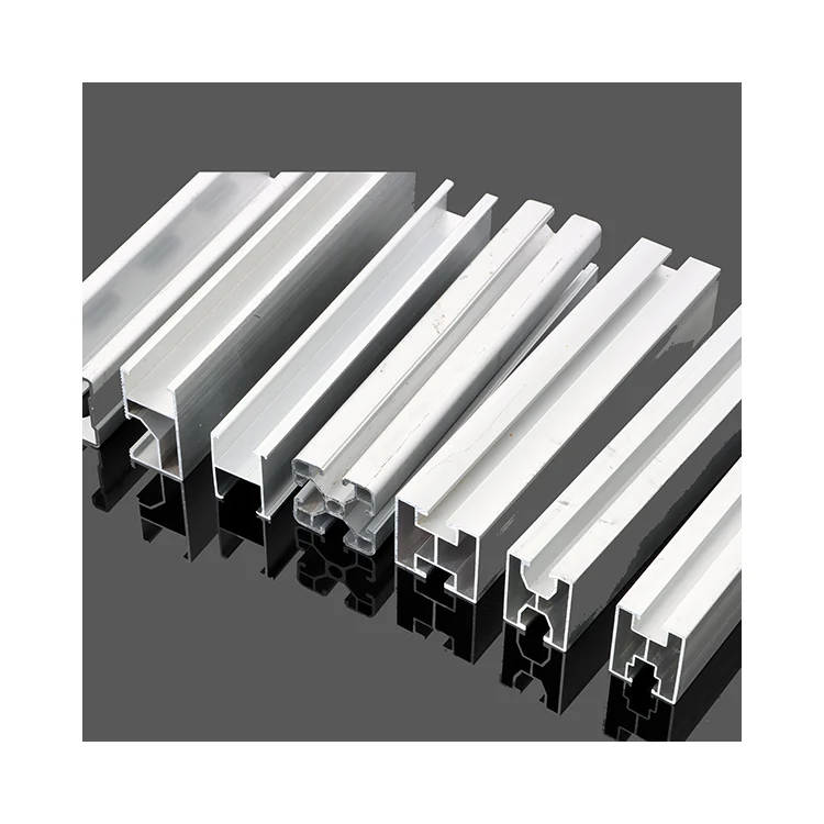 custom extruded aluminum frame for solar panel track profiles aluminium