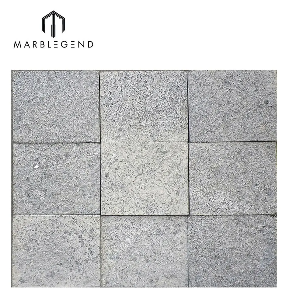 Hot Selling Elegant Quality Flamed Surface Outdoor Granite Paving Stone