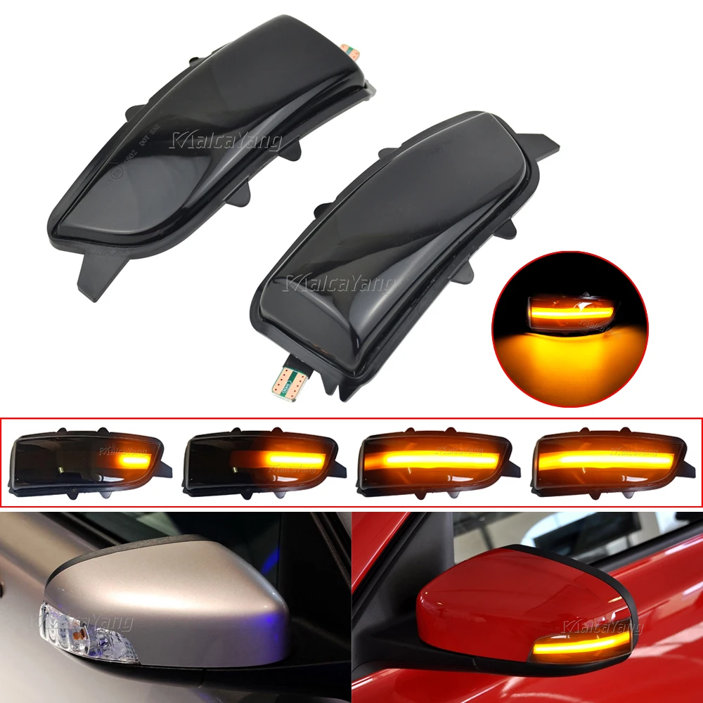 LED Dynamic Indicator Lamp For Volvo C30 S40 S60 S80 C70 V50 V70 Turn Signal Mirror Blinker Repeater Light 31111090 31111102