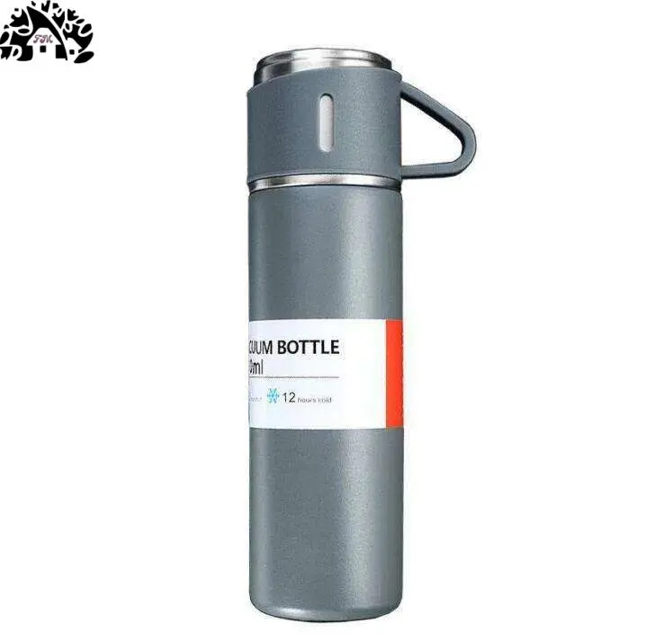 Vacuum cup custom logo packaging 17oz Outdoor travel sports thermos stainless steel vacuum flask thermos