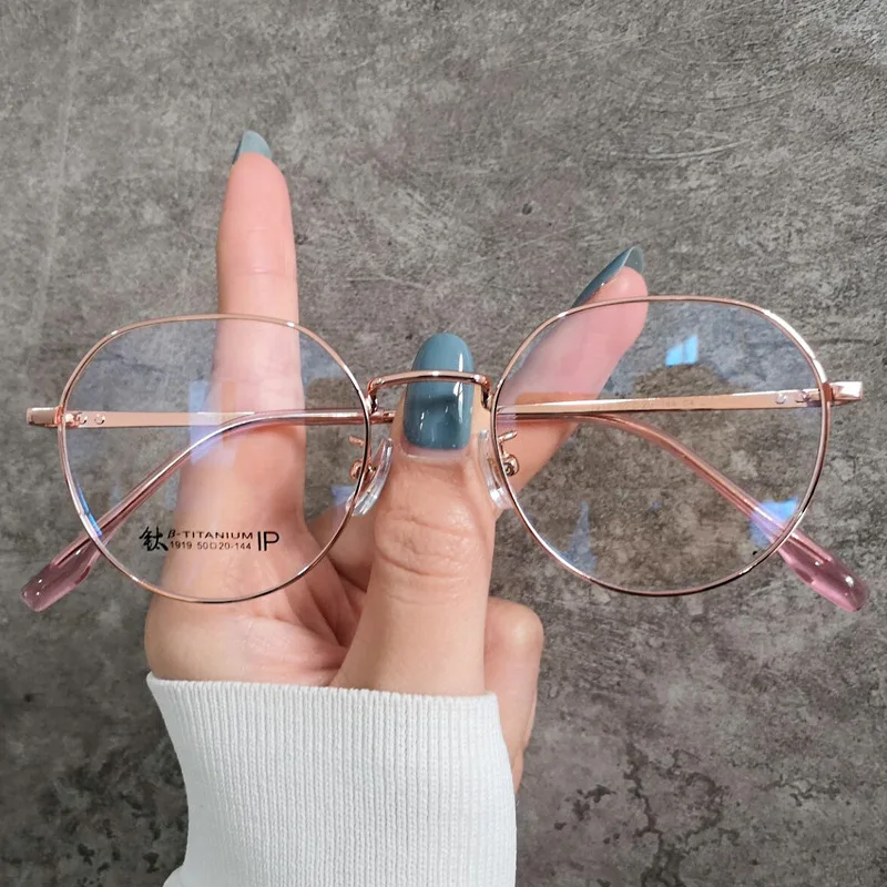 Euromonk Flexible Optical Titanium Frames Eye Glasses Super Light Glasses Ready Stock Glasses