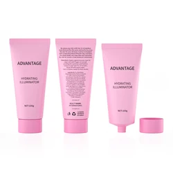 Biodegradable 30 50 100 150 ml frosted sugar cane scrub container tube PVC plastic cosmetic squeeze soft tube