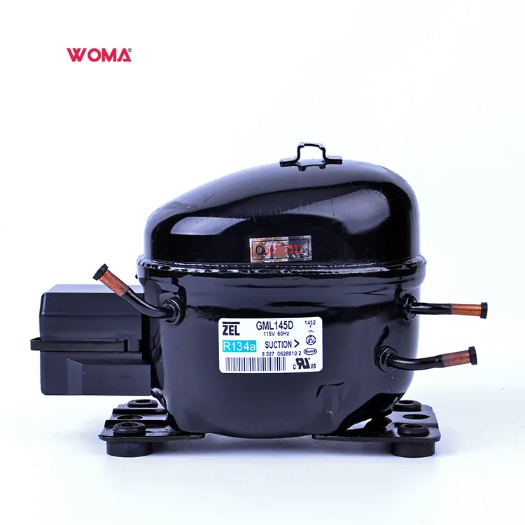 
New Type Zel GML145D 115V 60Hz R134a refrigeration compressor for refrigerator 