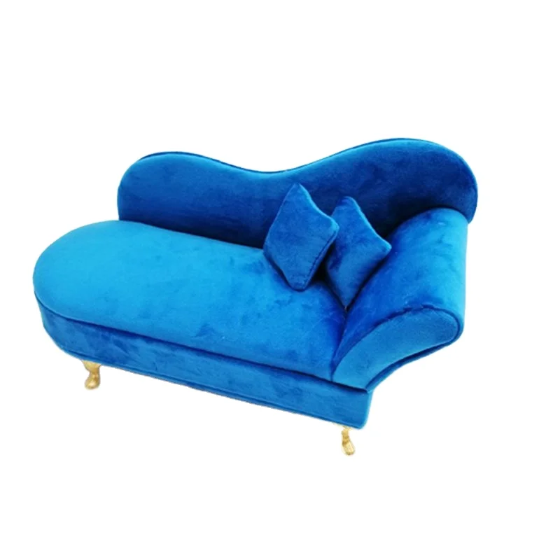 2021 Cheapest product Accepted custom small sofa shape velvet jewelry box with double pillow OP-56