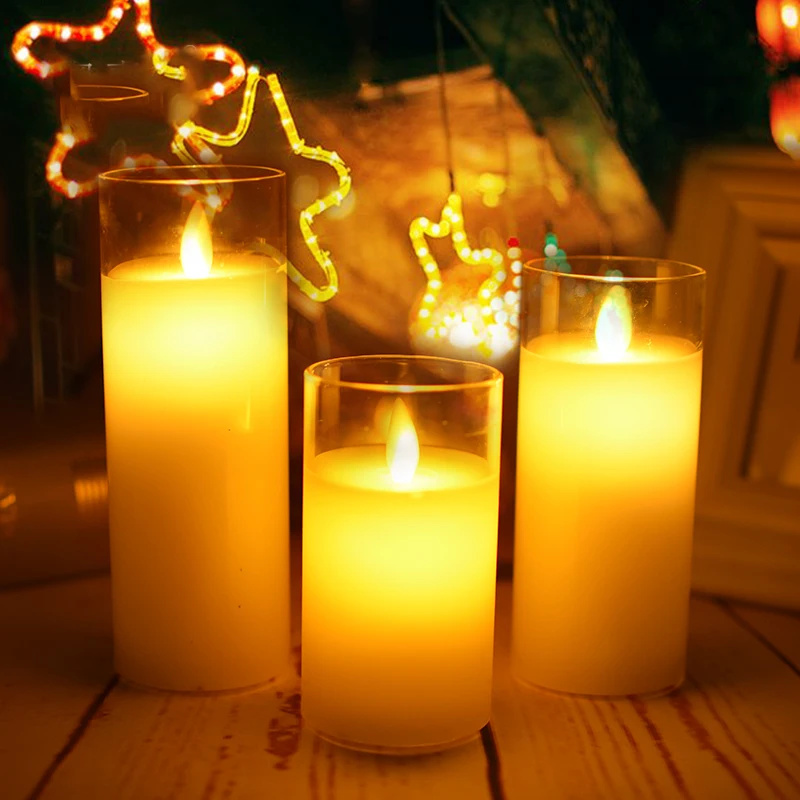 hot sell led candle led electric candle for wedding decoration