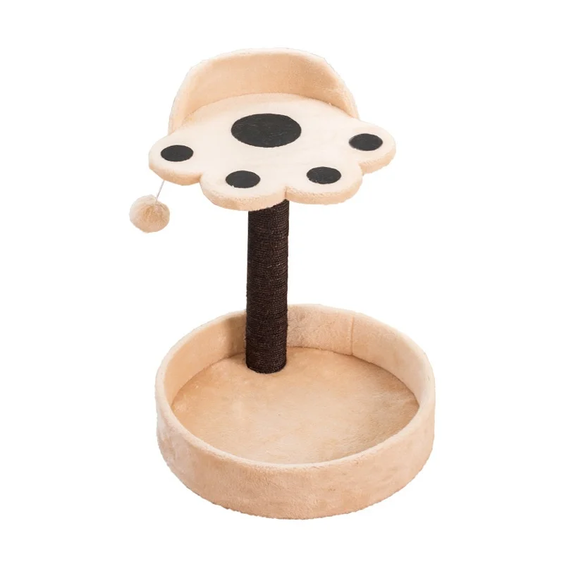 Sisal Cat Scratching Post Cat Nest Integrated Vertical Cat Climbing Frame With Not Shed Crumbs