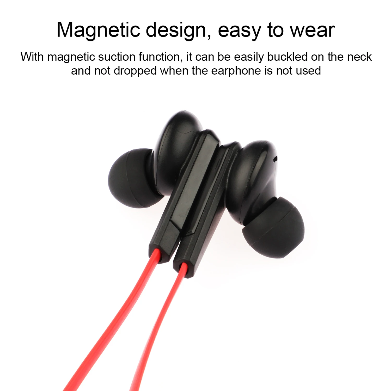 Original Lenovo HE01 Wireless Headphone Sports Earbuds Noise Cancelling Headsets hearing aid In-ear Neckband Earphones