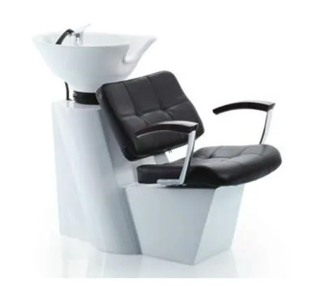 Массажный стул для мытья волос/умывальник для шампуня и стул/стул для белого шампуня