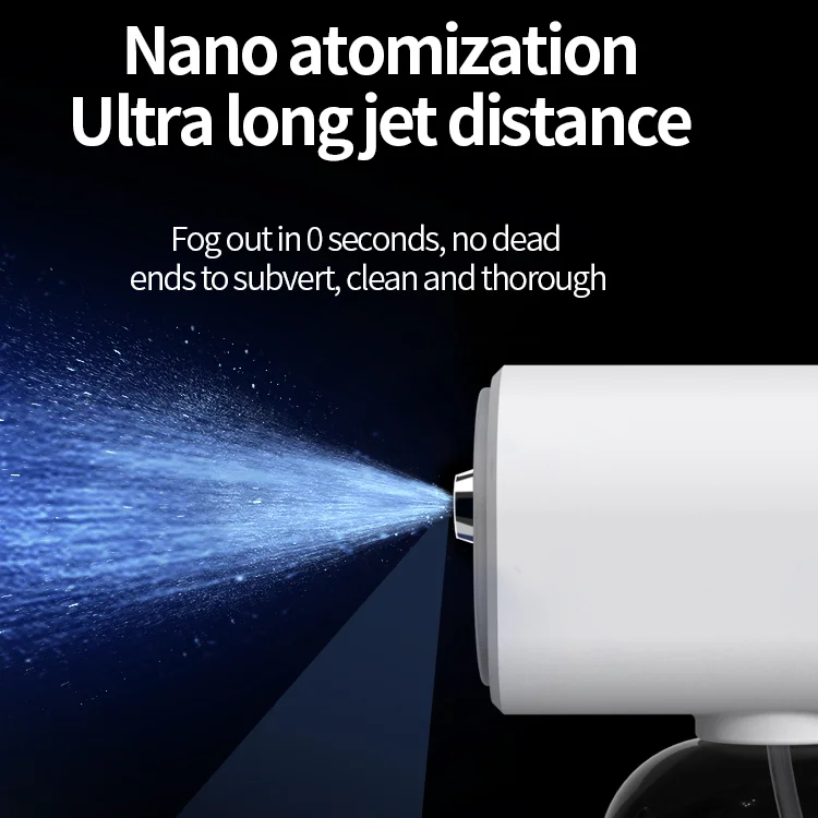K5 pro Alcohol Spray Sterilizer Blue Light UV wireless spray gun household sterilizer