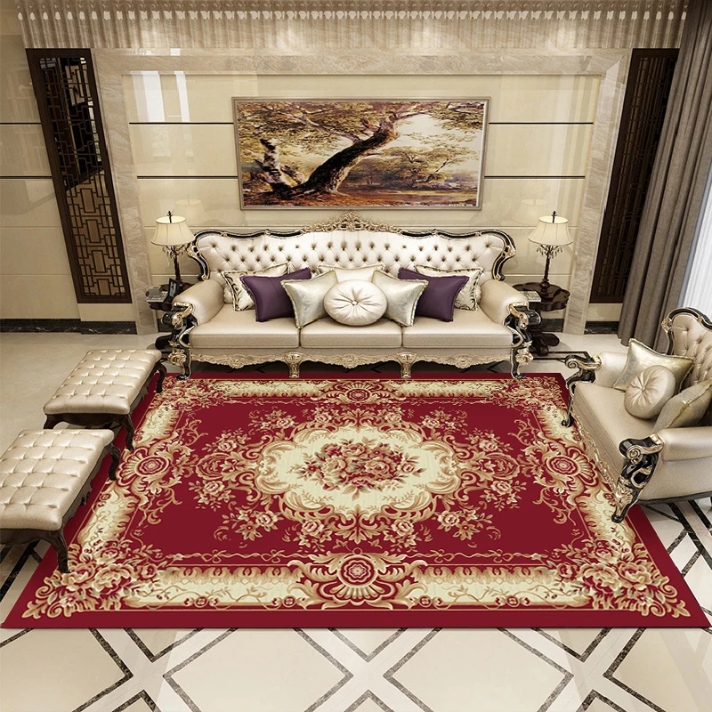 100% polyester crysle 3d print rug non-slip washable persian rugs area rugs for living room alfombra