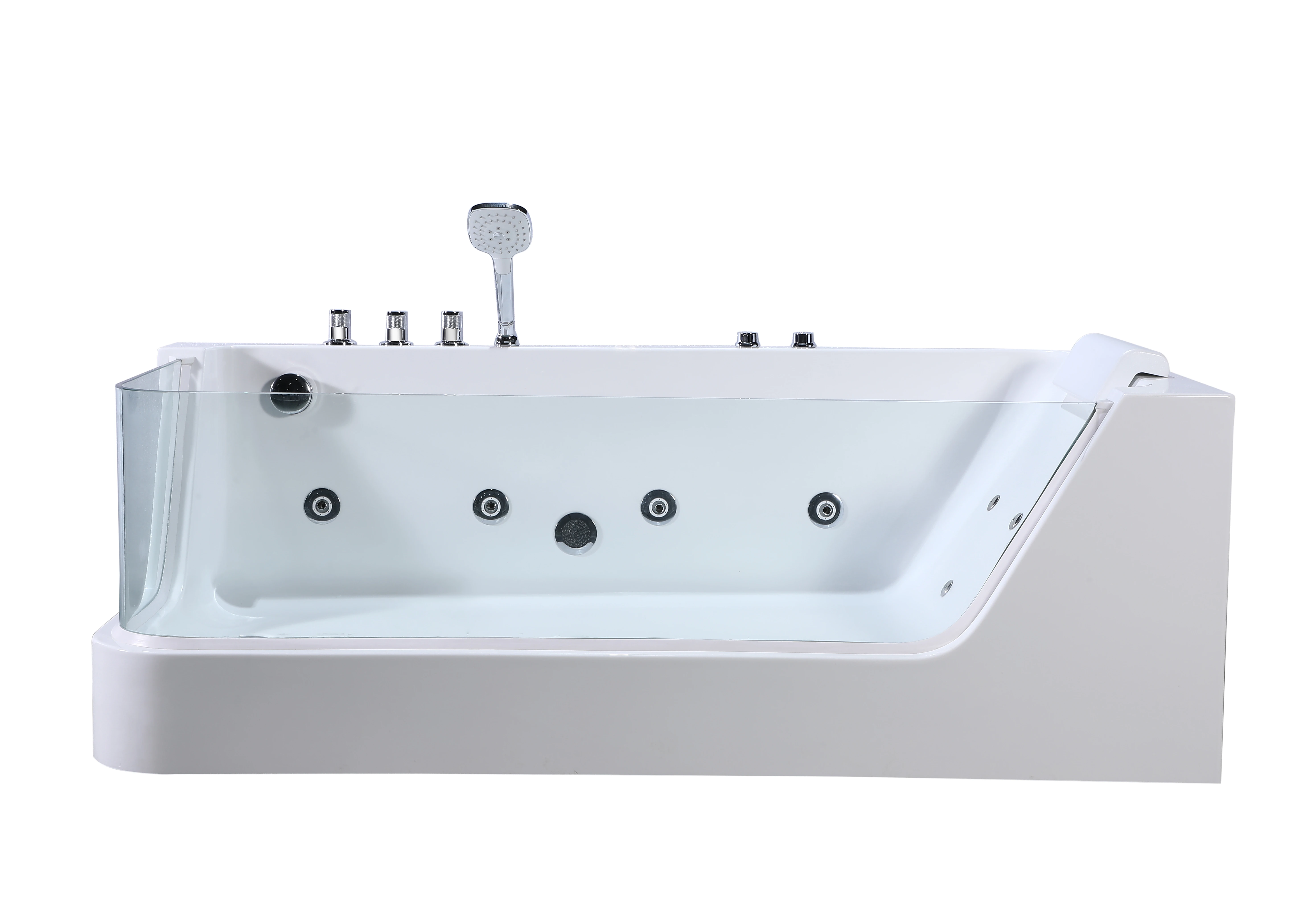 Capacity Indoor Whirlpool Rectangle Jaccuzi Bathtub Couple Hydro Massage Bathtub For Sale