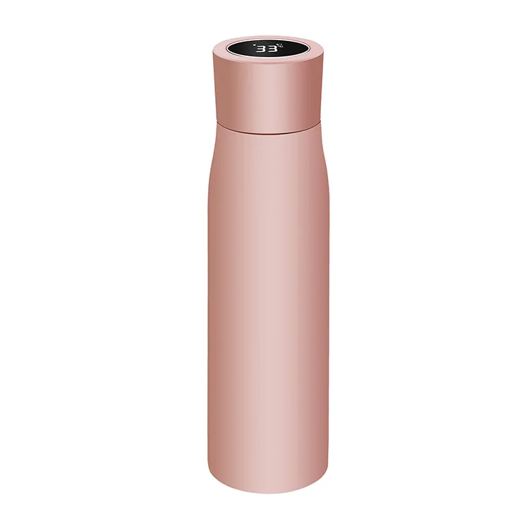 500ml OEM Stainless Steel, UV Light Self Cleaning Water Bottle Insulated Vacuum Online Sterilizing Sports Water Purifier Bottle