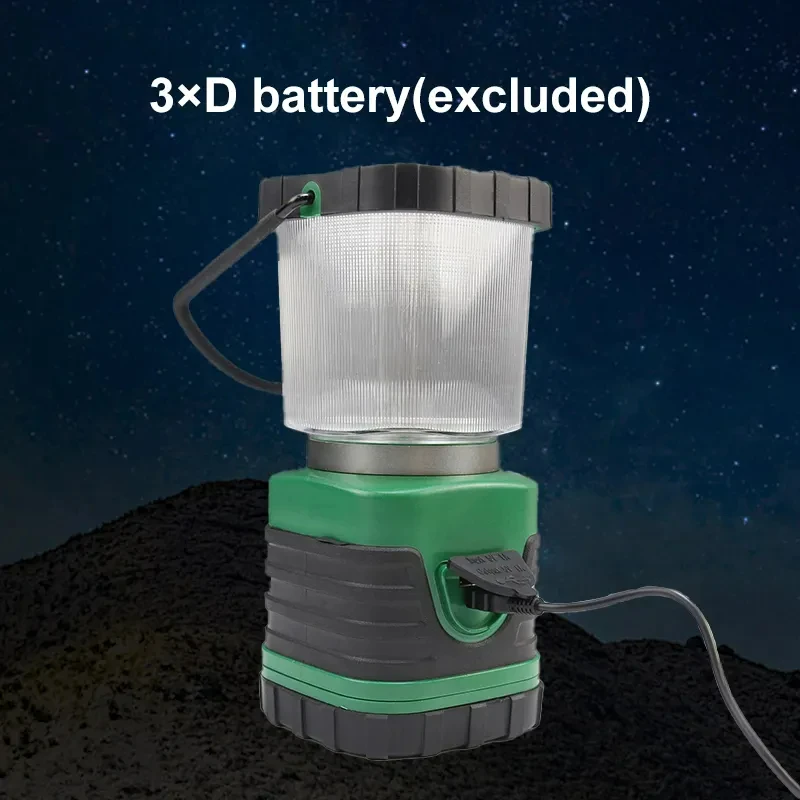 LED Camping Lantern Rechargeable Camping Railroad Lantern Classic Tabletop Lantern