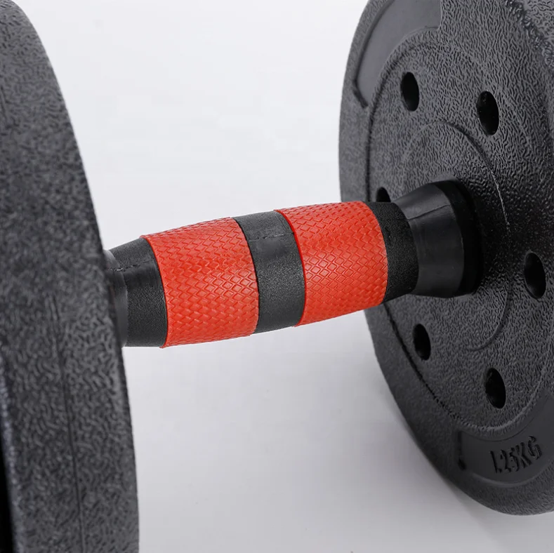 
Plastic cement dumbbells set 40kg dumbbell set adjustable 10kg 15kg 20kg 30kg dumbbell sets 