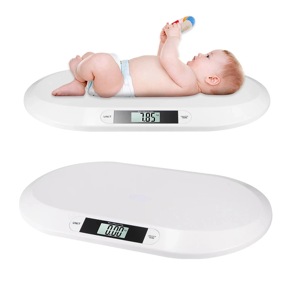 Smart Electronic Baby Scale Height Measure Digital Scale For Newborn Infant 20kg Max Accurate Pets Infant Baby Weight Scale