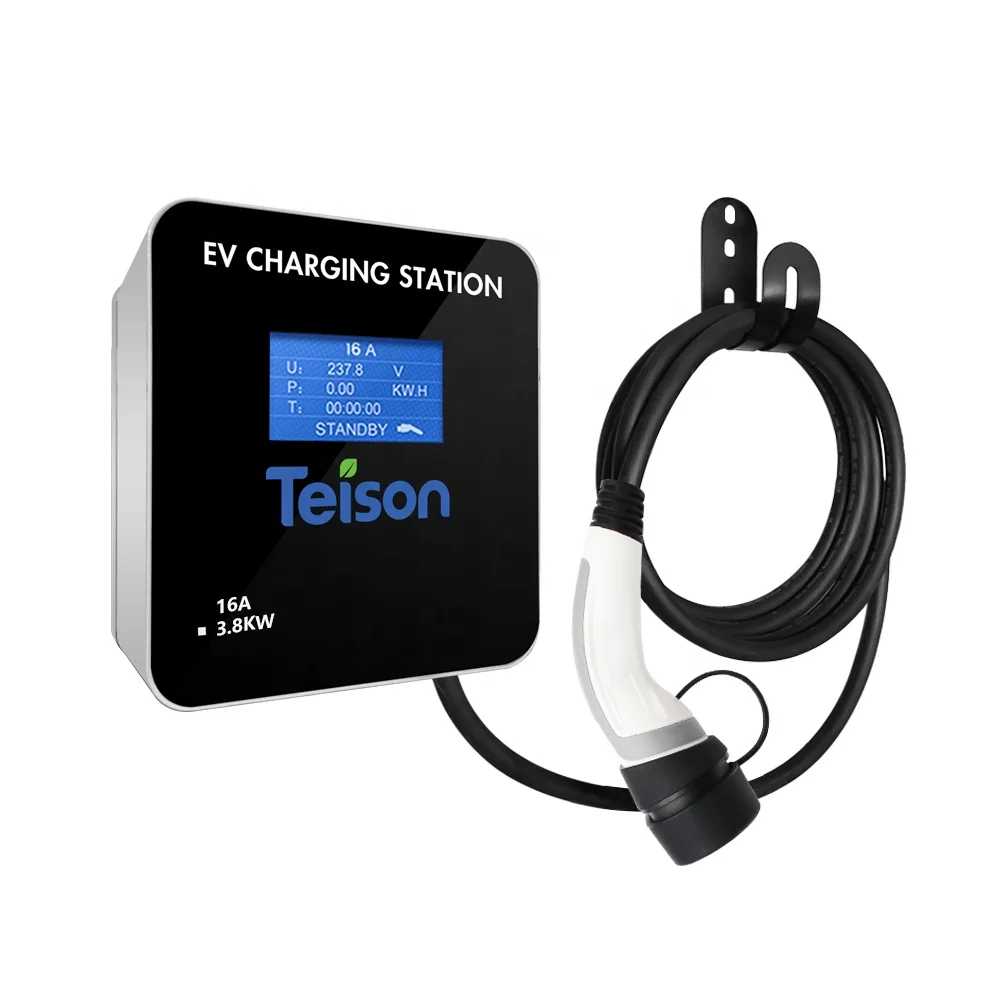 
Teison factory 16A 3.8kw ev charger connector wallbox charging station type 2 plug 