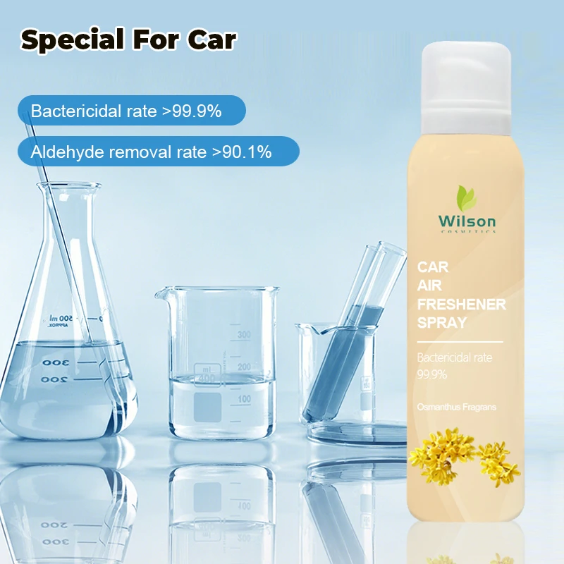 Free sample good quality  car air freshener spray  high performance Aerosol car freshener spray deodorant with refresh