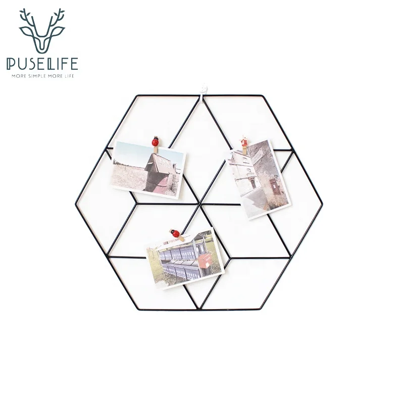  Металлическая сетка Настенная для мебели декоративный светильник держатель принимаем OEM & ODM декор фото вешалка украшение дома