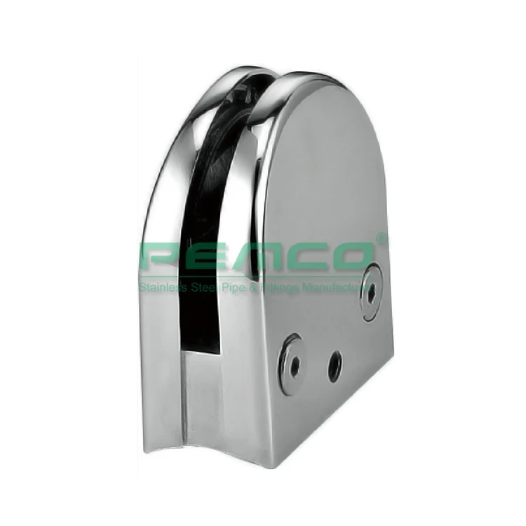 Low Price Customizing stainless steel 316 square and round 15mm zamak balustrade glass clamp