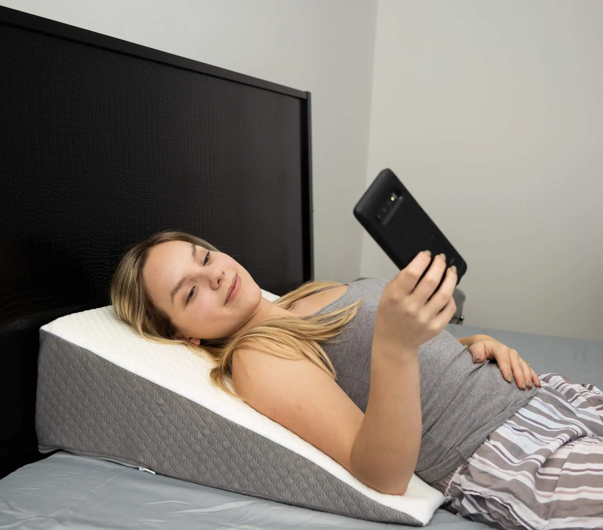 Anti Acid Reflux Back Sleep Memory Foam Knee Pillow Relax Adjustable Headboard The Wedge Pillow Body Positioners For Sleeping