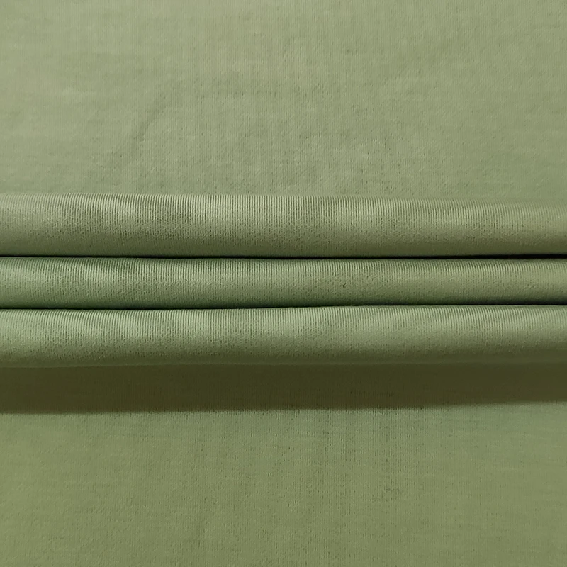 Оптовая продажа под заказ мерсеризованная интерлок 85% Пима хлопковая 15% спандекс трикотажная ткань для платья и рубашки