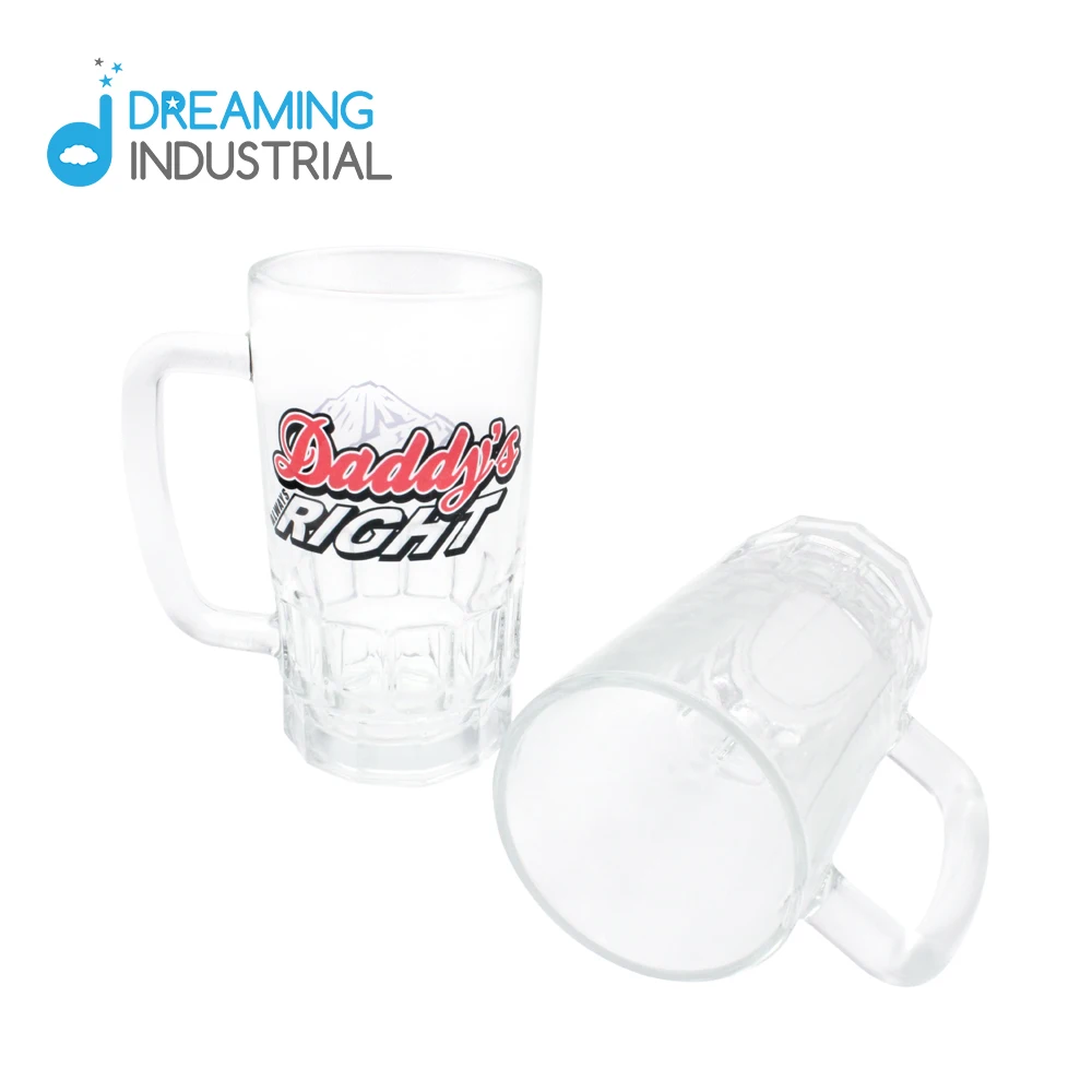 Sublimation 22oz Glass Beer Mug