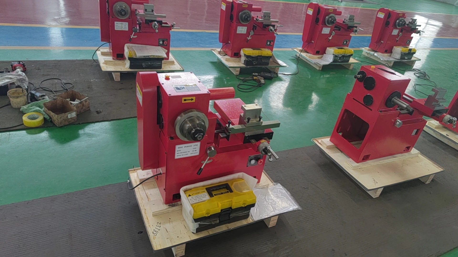 Brake Rotor Lathe C9335 Brake Disc Turning Machine