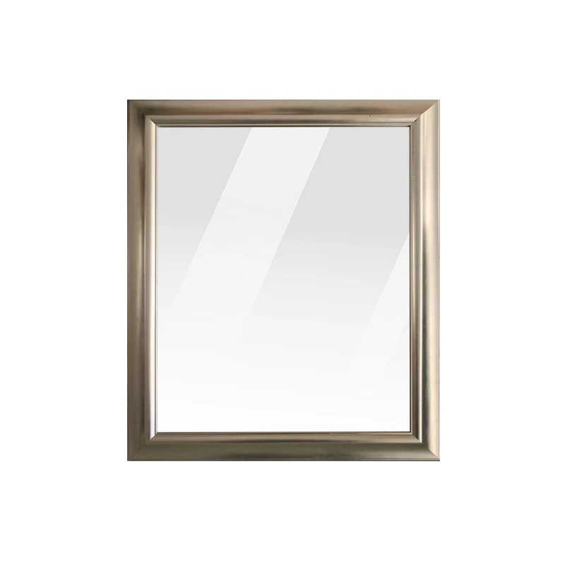 Hot Selling Home Decor Multifunctional Simple Plastic Gold Wall Mirror Frame