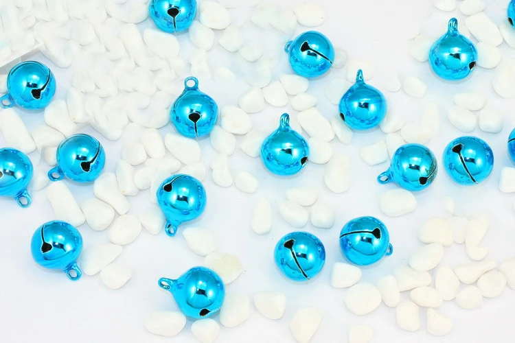 Wholesales metal colorful pet ornament small bells for collar