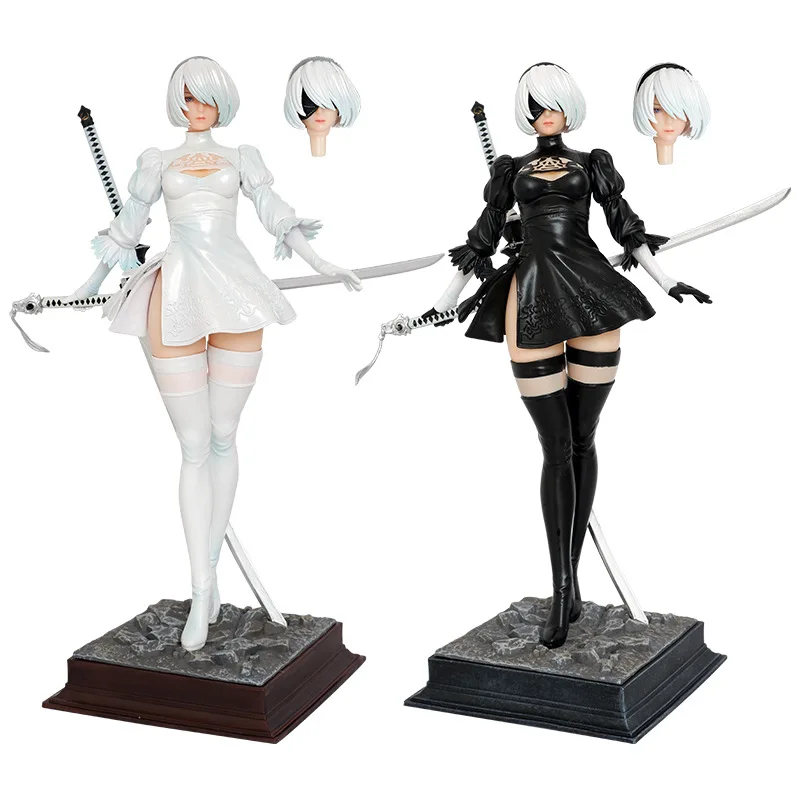 hentai sexy girl PVC model toys 27cm Double Head anime games figura Automata NieR 2b action figure