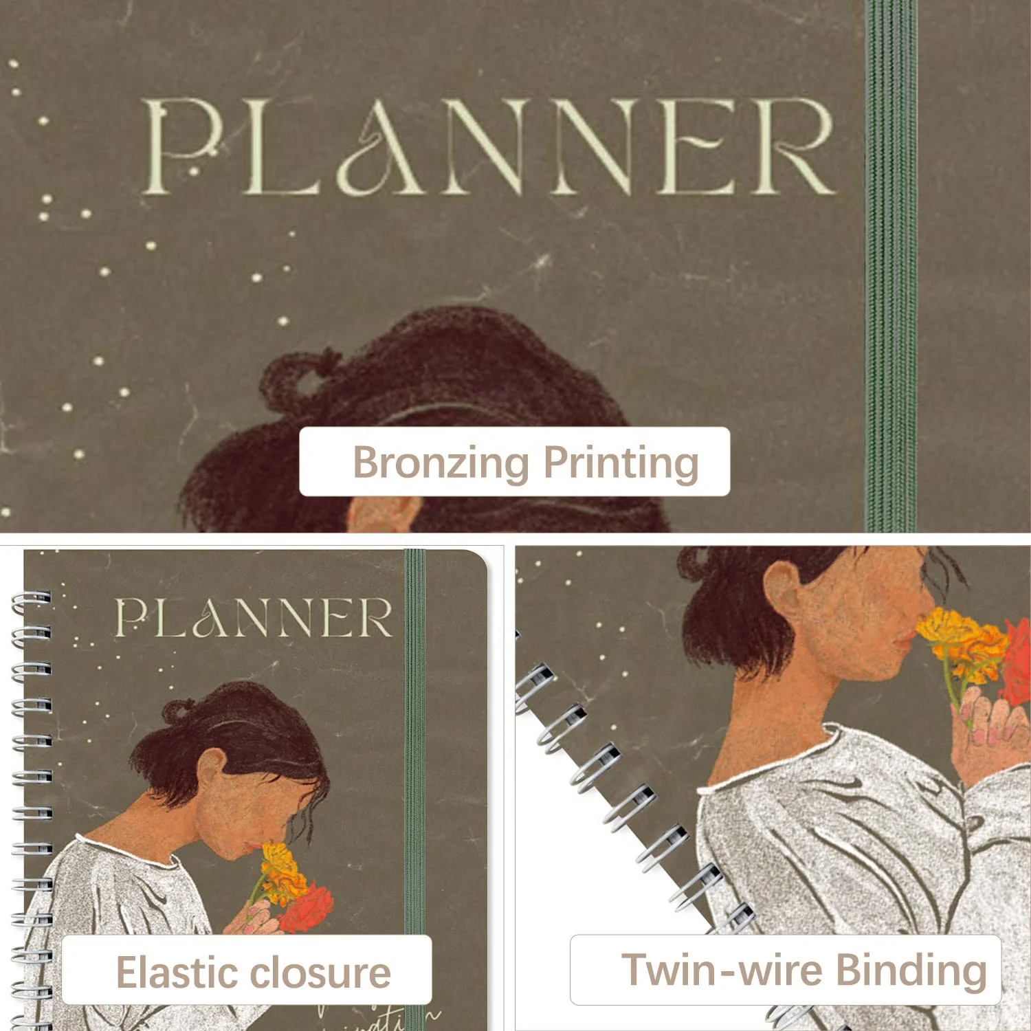 Manifestation Manifest Customized Journal Notebook Inspiring Monthly 2023 Daily Planner Book