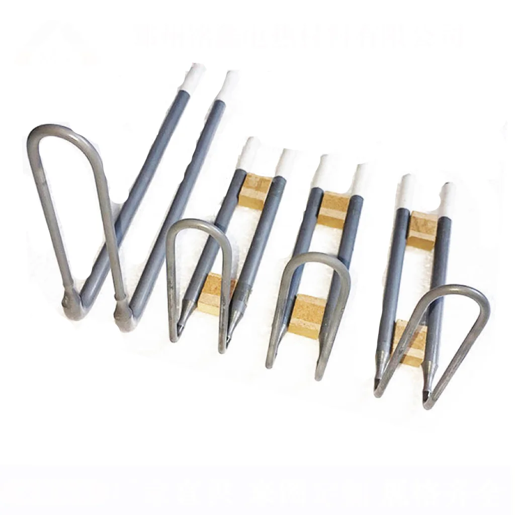 L Type MoSi2 rod for heating furnace heating element 1800C