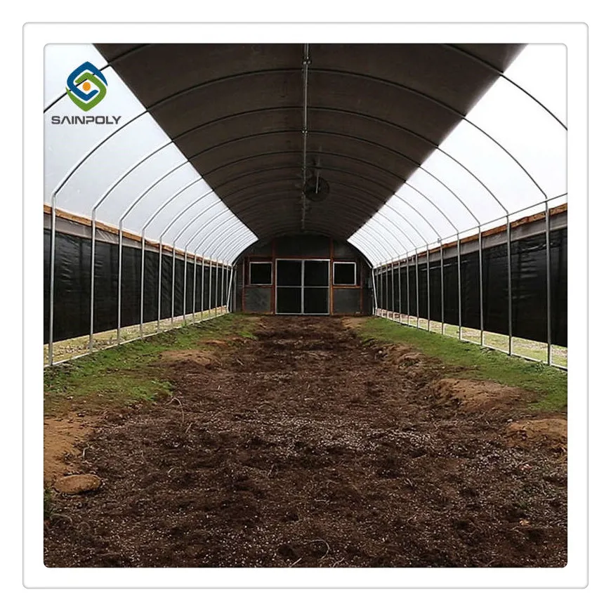 Бюджетный свет лишения плотные теплиц для сельского хозяйства теплицы