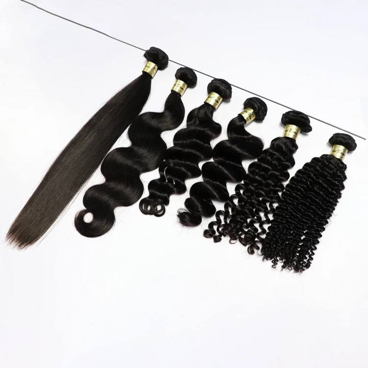 
 Cuticle Aligned Remy Raw Virgin Hair,Double Drawn Weft No Shedding Crochet Hair Extension,Kinky Straight Vigin Hair Brazilian  