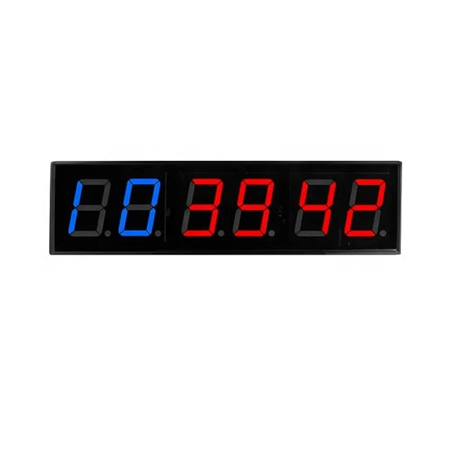 Indoor 6 Digits Countdown Digital Interval Gym Exercise Large Fitness Gym Timer