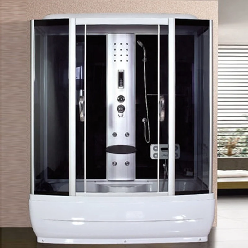 Whole complete steam shower cabin room with indoor massage corner sauna shower rooms