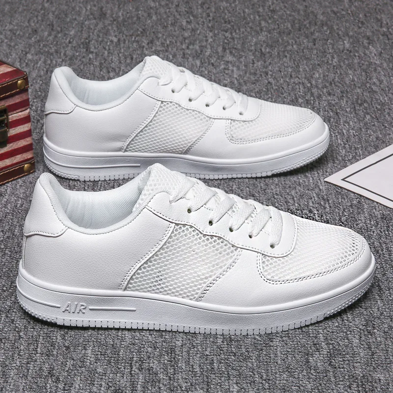 
Lovers of large size men and women fashion hot style mesh breathable PU outsole board shoes 